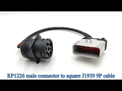 RP1226 14 Pin zu Schwarz Deutsch J1939 9Pin ELD Kabel