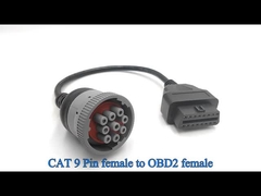 Grauer CAT 9 Kabel für Caterpillar mit Pinn zu OBD 2 OBD2 16