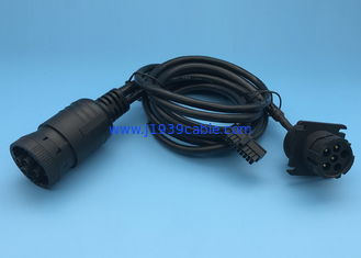 Deutsch 6 Pin J1708 Female to Molex 20 Pin Female and J1708 Male Splitter Y Cable