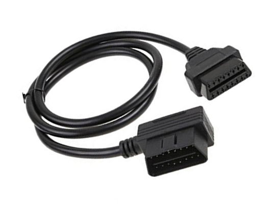 Rechtwinkliger Mann OBD OBD-II J1962 zur weiblichen Erweiterung ringsum Kabel