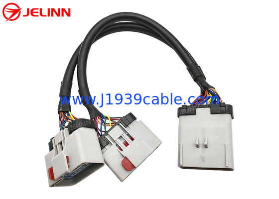 RP1226 14 Pin 14pin Ein männliches zu zwei weiblichen Splitter-Y-Kabel