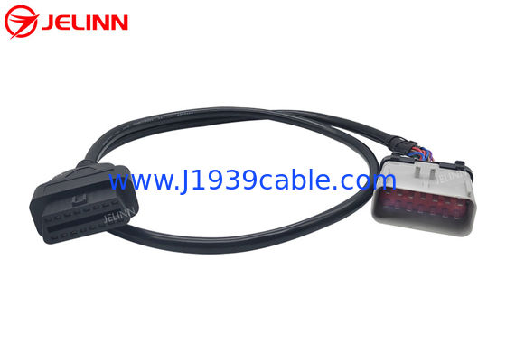 14 Pin RP1226 Männlich zu OBD2 J1962 Weibliches Kabel für 2019 und neuere Schwerlastwagen in Nordamerika