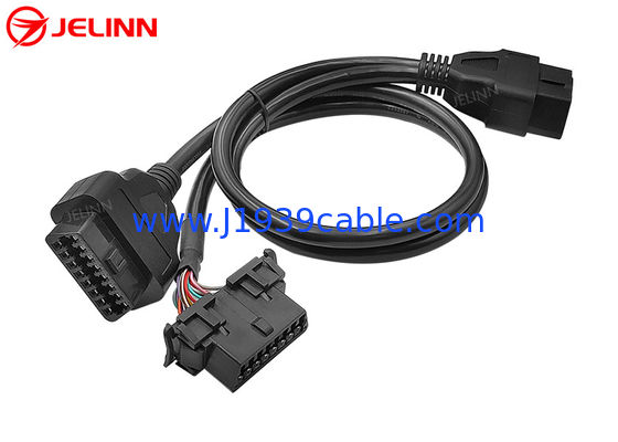 Weibliches Teiler-Y Kabel OBD2 OBDII Mannes-zu Hyundai und Kias OBD2 Frau-und OBD2