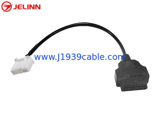 Tesla 20 Pin weiblicher Anschluss an OBD 2 OBD2 weibliches Kabel für Modell S und Modell X Jahr 2016-2021