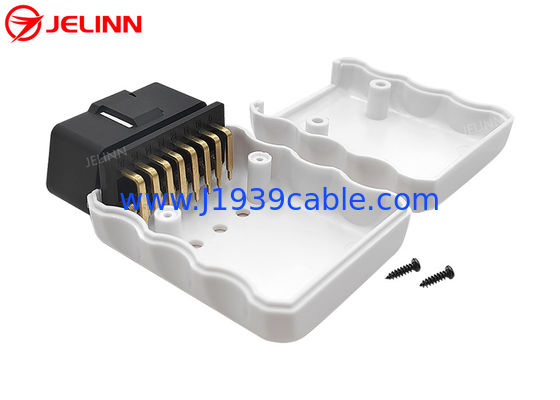 OBD2 Gehäuse OBD 2 Gehäuse und Stammanschluss mit rechtwinkligen Pins