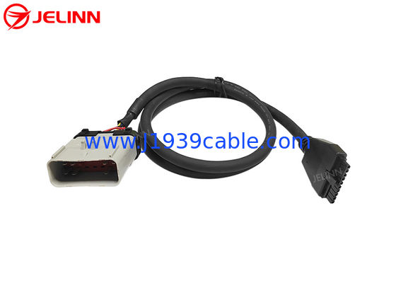 PT30 ELD-Gerätes Kabel 14Pin RP1226 Kabel für elektronische Logging-Geräte Schwerlastwagen in Nordamerika